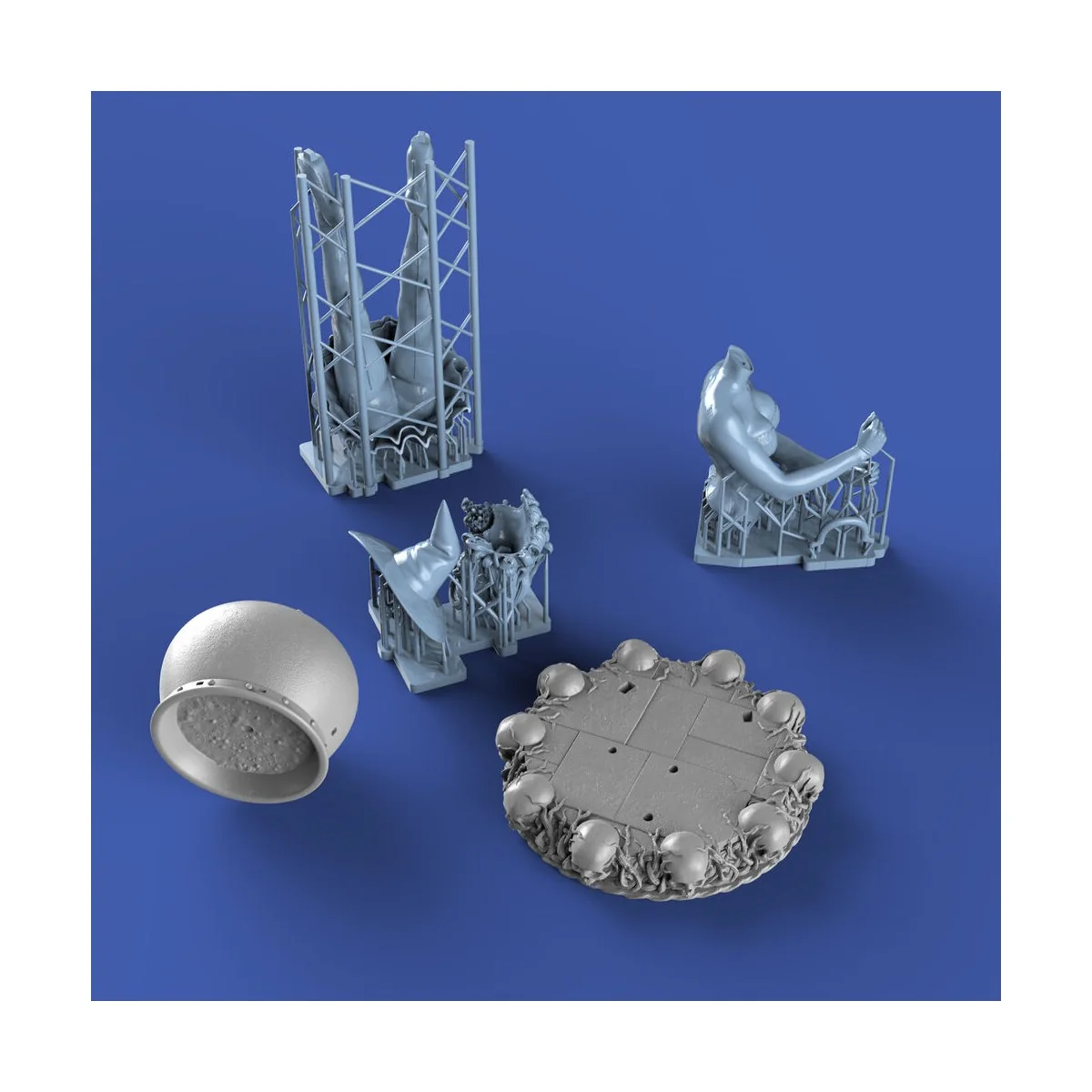 Witch Pinup Girl Halloween - Royal Model RM1109