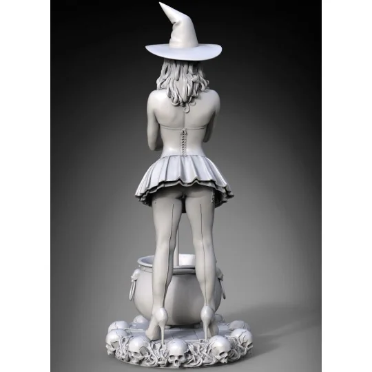 Witch Pinup Girl Halloween, 1/35 - Royal Model RM1109