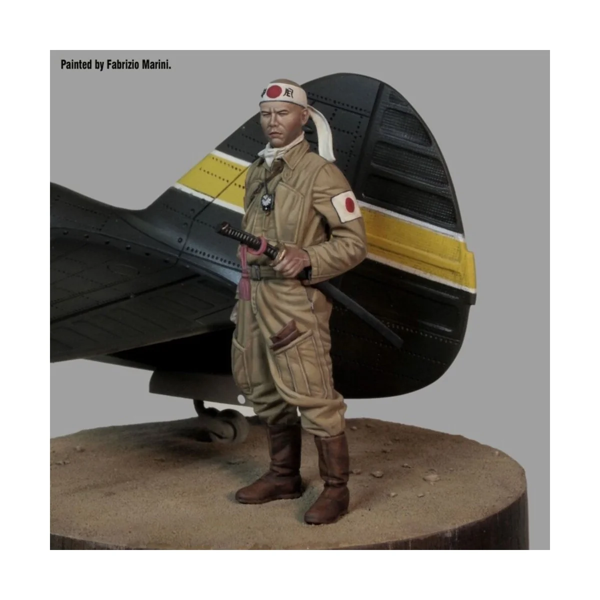 Japanese pilot WWII, 1/72 - Royal Model RM1121