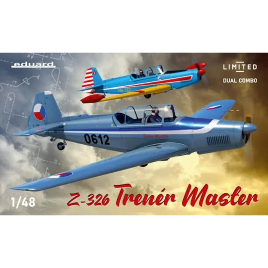 Z-326 Trener Master DUAL COMBO Limited edition, 1/48 - Eduard Plast...
