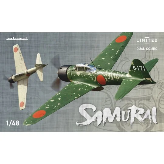 SAMURAI DUAL COMBO Limited edition, 1/48 - Eduard Plastic Kits 11168 SAMURAI DUAL COMBO Limited edition, 1/48 - Eduard Plastic Kits 11168