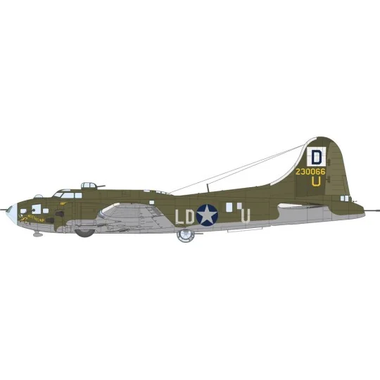The Bloody Hundredth 1943, B-17F - Eduard Plastic Kits 11183