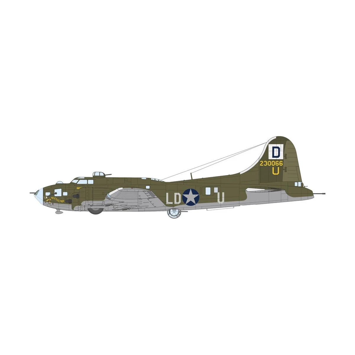 The Bloody Hundredth 1943, B-17F - Eduard Plastic Kits 11183