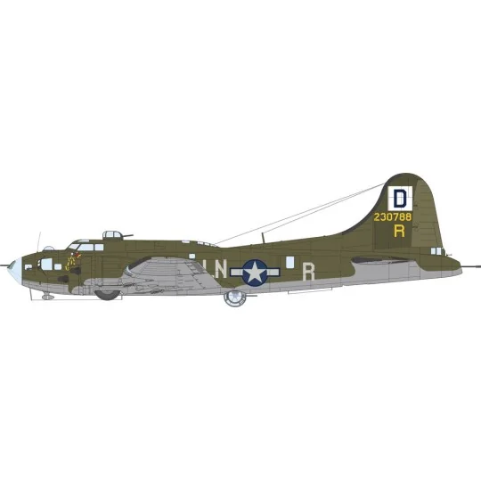 The Bloody Hundredth 1943, B-17F - Eduard Plastic Kits 11183