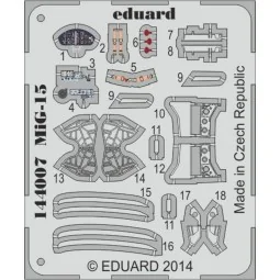 MiG-15 for Eduard, 1/144 - Eduard Accessories 144007