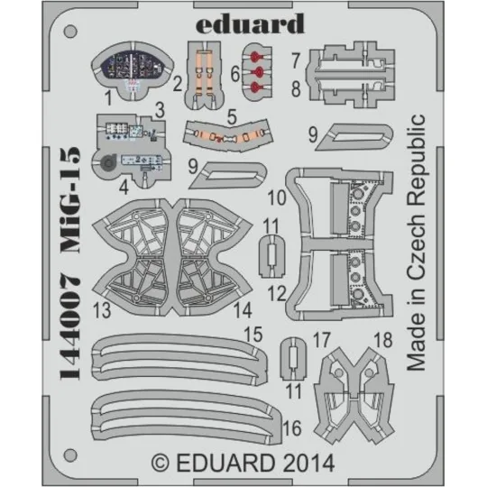 MiG-15 for Eduard - Eduard Accessories 144007