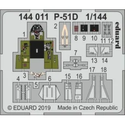 P-51D for Eduard - Eduard Accessories 144011