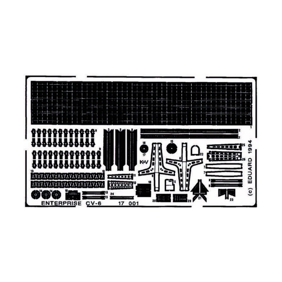 Flugzeugträger USS Enterprise CV6 für Tamiya Bausatz 77514, 1/700 -... Flugzeugträger USS Enterprise CV6 für Tamiya Bausatz 77514, 1/700 -...