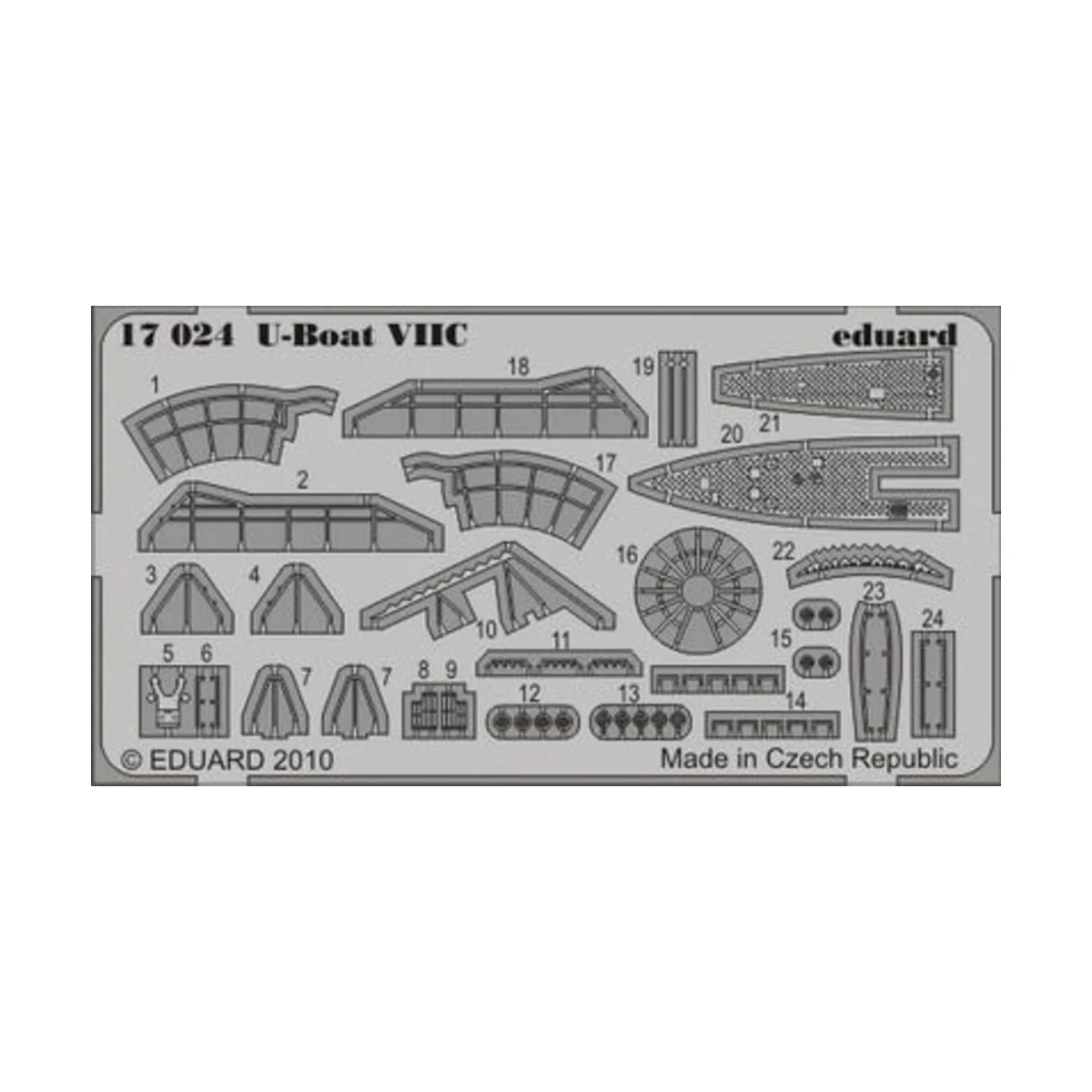 U-Boat VIIC (REV) - Eduard Accessories 17024