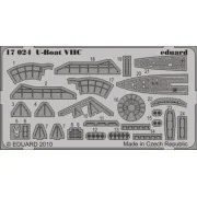 U-Boat VIIC (REV) - Eduard Accessories 17024