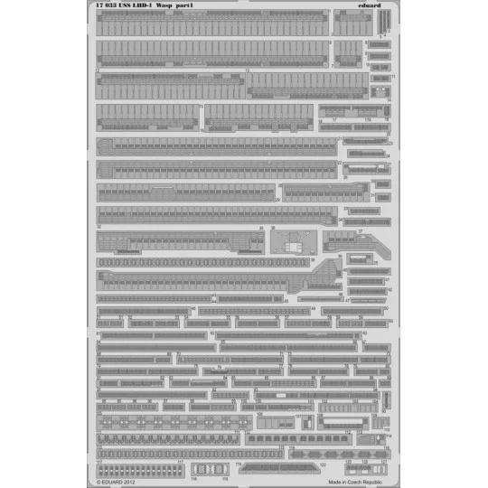 USS Wasp LHD-1 for Hobby Boss - Eduard Accessories 17033