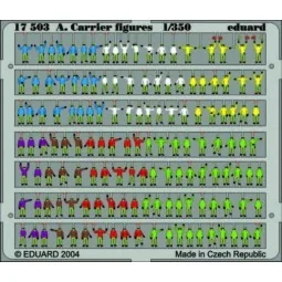 Flugzeugträger Personal Figuren bemalt Fotoätzsatz - Eduard Accesso...