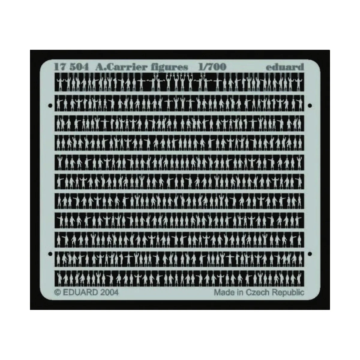 Flugzeugträger Figuren bemalt Fotoätzsatz - Eduard Accessories 17504