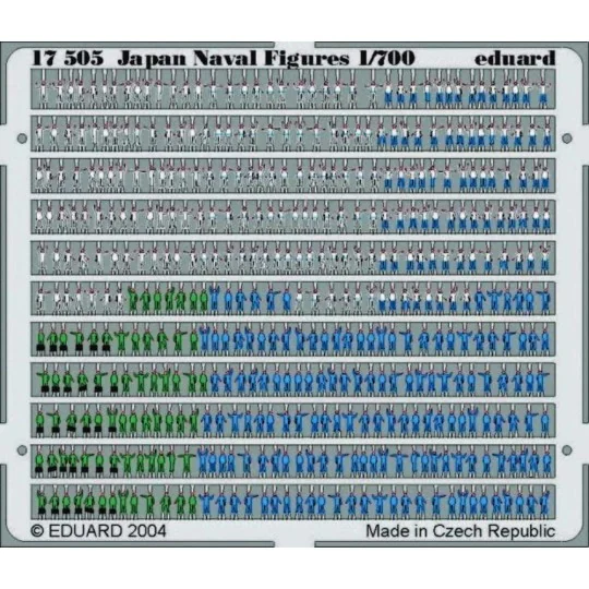 IJN Figuren bemalt Fotoätzsatz - Eduard Accessories 17505