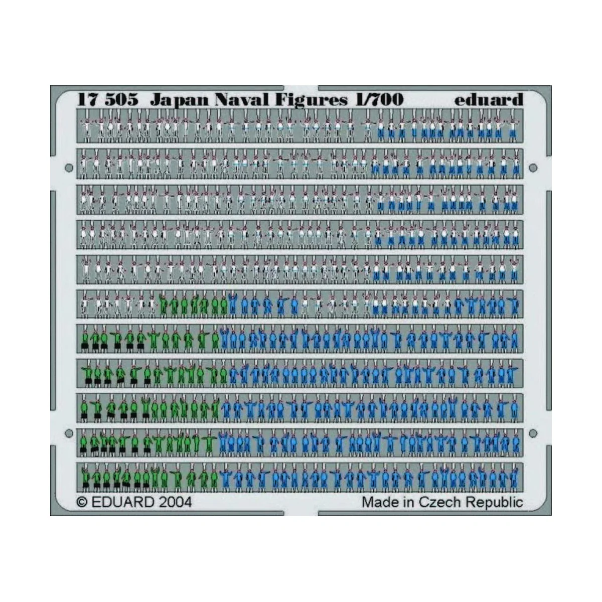 IJN Figuren bemalt Fotoätzsatz - Eduard Accessories 17505