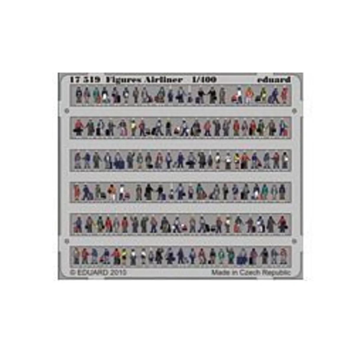 Figures Airliner, 1/400 - Eduard Accessories 17519 Figures Airliner, 1/400 - Eduard Accessories 17519