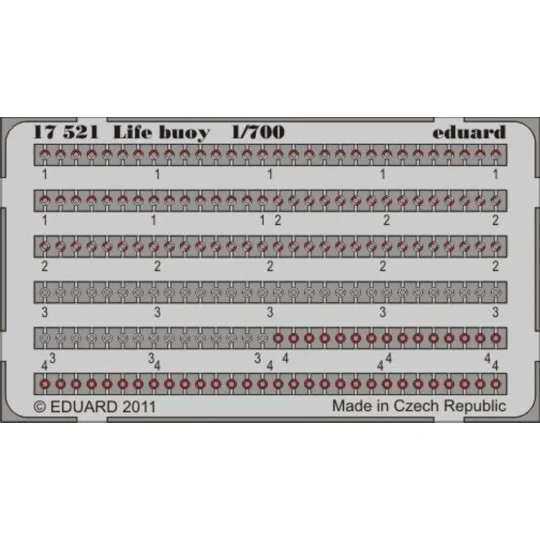 Life buoy, 1/700 - Eduard Accessories 17521 Life buoy, 1/700 - Eduard Accessories 17521