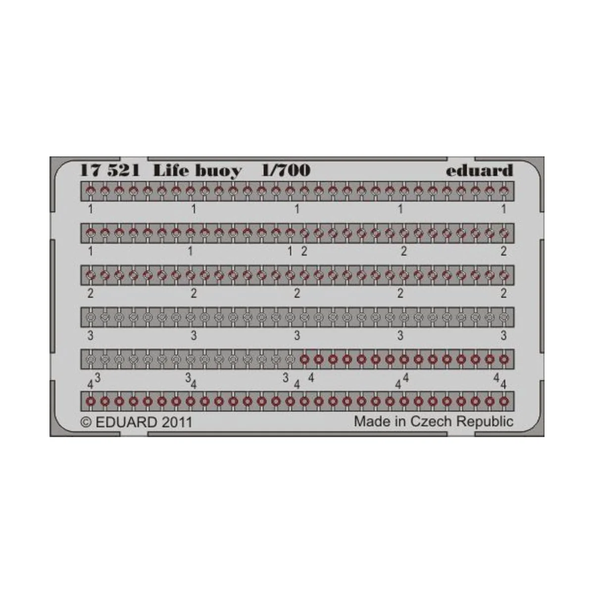 Life buoy, 1/700 - Eduard Accessories 17521 Life buoy, 1/700 - Eduard Accessories 17521