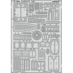 Ju 87G-1/2 for BORDER MODEL, 1/35 - Eduard Accessories 321000