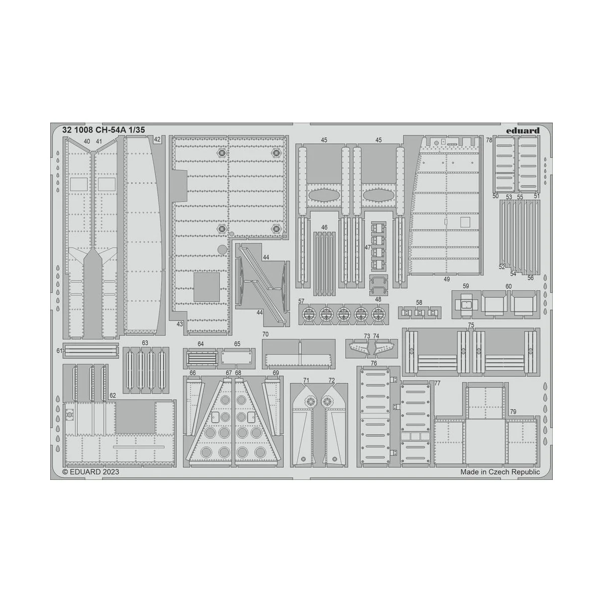 CH-54A 1/35 ICM, 1/35 - Eduard Accessories 321008
