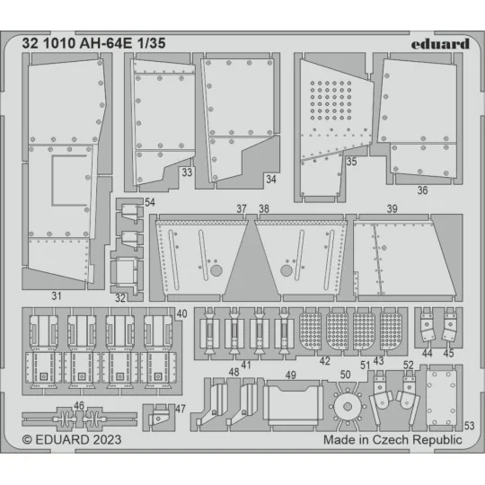 AH-64E 1/35 TAKOM, 1/35 - Eduard Accessories 321010