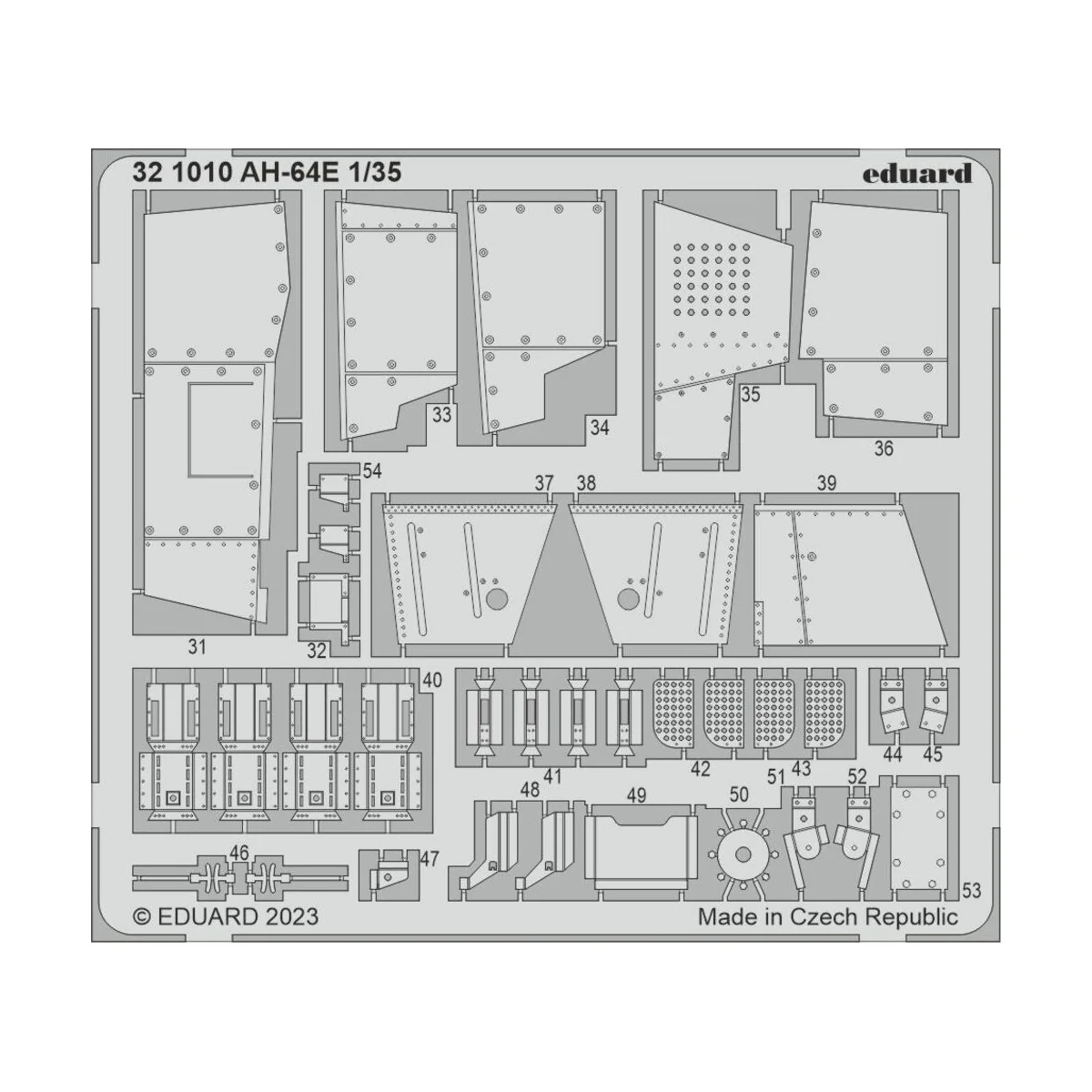 AH-64E 1/35 TAKOM, 1/35 - Eduard Accessories 321010