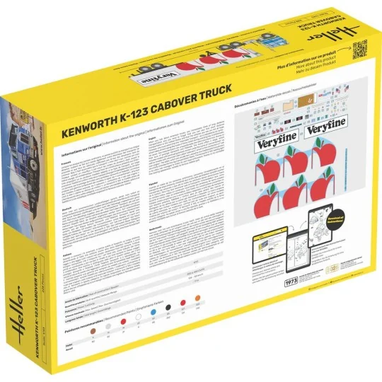 STARTER KIT Kenworth K-123 Cabover Truck - Heller 56793
