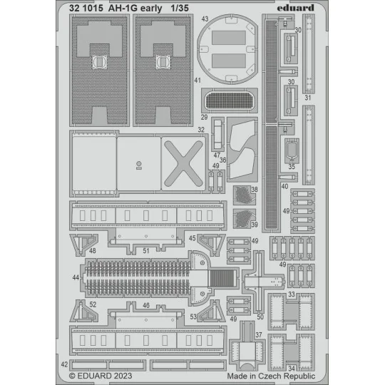 AH-1G early, 1/35 - Eduard Accessories 321015