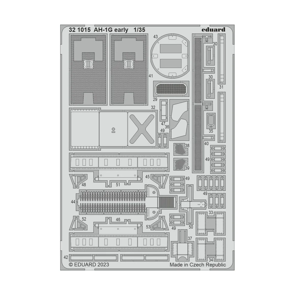 AH-1G early 1/35 - Eduard Accessories 321015