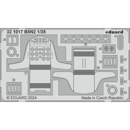 B5N2 BORDER MODEL, 1/35 - Eduard Accessories 321017