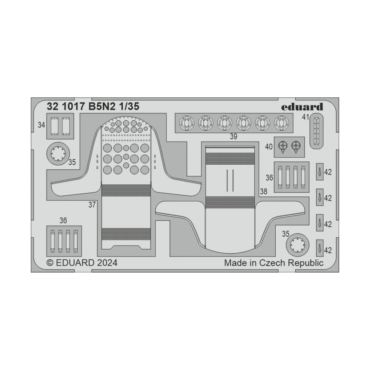 B5N2 BORDER MODEL - Eduard Accessories 321017