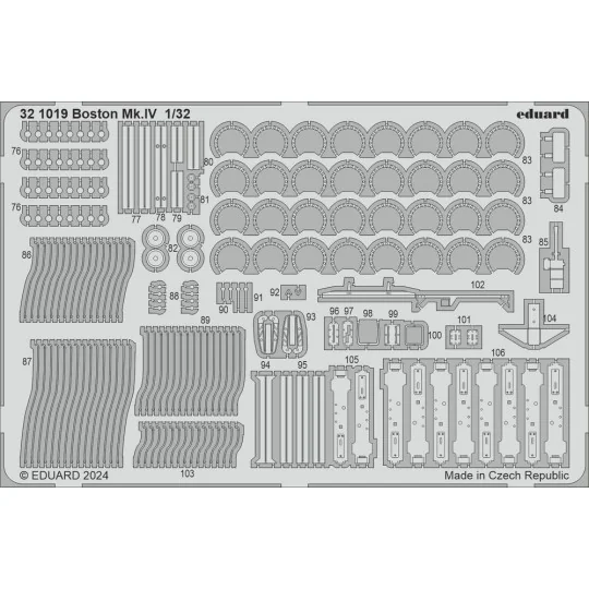 Boston Mk.IV HKM, 1/32 - Eduard Accessories 321019