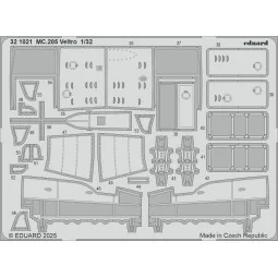 MC.205 Veltro ITALERI - Eduard Accessories 321021