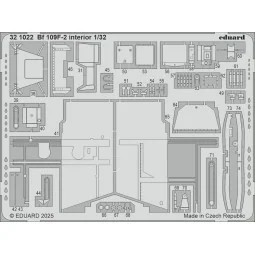 Bf 109F-2 HOBBY 2000 / HASEGAWA - Eduard Accessories 321022