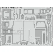 Bf 109F-2 HOBBY 2000 / HASEGAWA - Eduard Accessories 321022