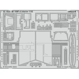 Bf 109F-4 HOBBY 2000 / HASEGAWA, 1/32 - Eduard Accessories 321023