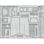 Bf 109F-4 HOBBY 2000 / HASEGAWA, 1/32 - Eduard Accessories 321023