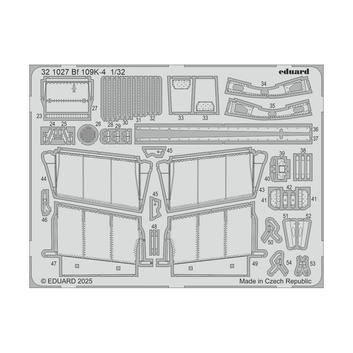 Bf 109K-4 1/32 for Kotare, 1/32 - Eduard Accessories 321027
