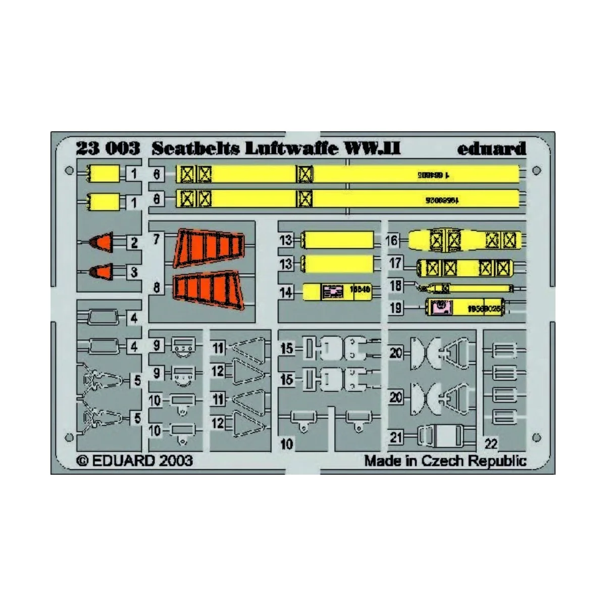 Luftwaffe WW.II - Eduard Accessories 23003