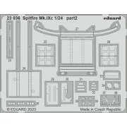 Spitfire Mk.IXc 1/24 AIRFIX - Eduard Accessories 23036