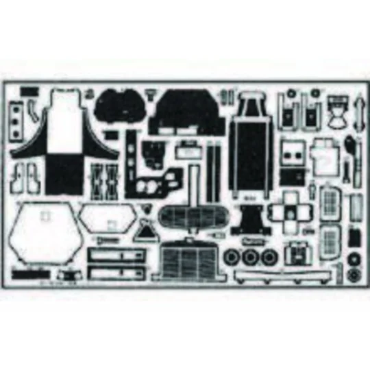P-51 B Mustang III für Revell Bausatz - Eduard Accessories 32013