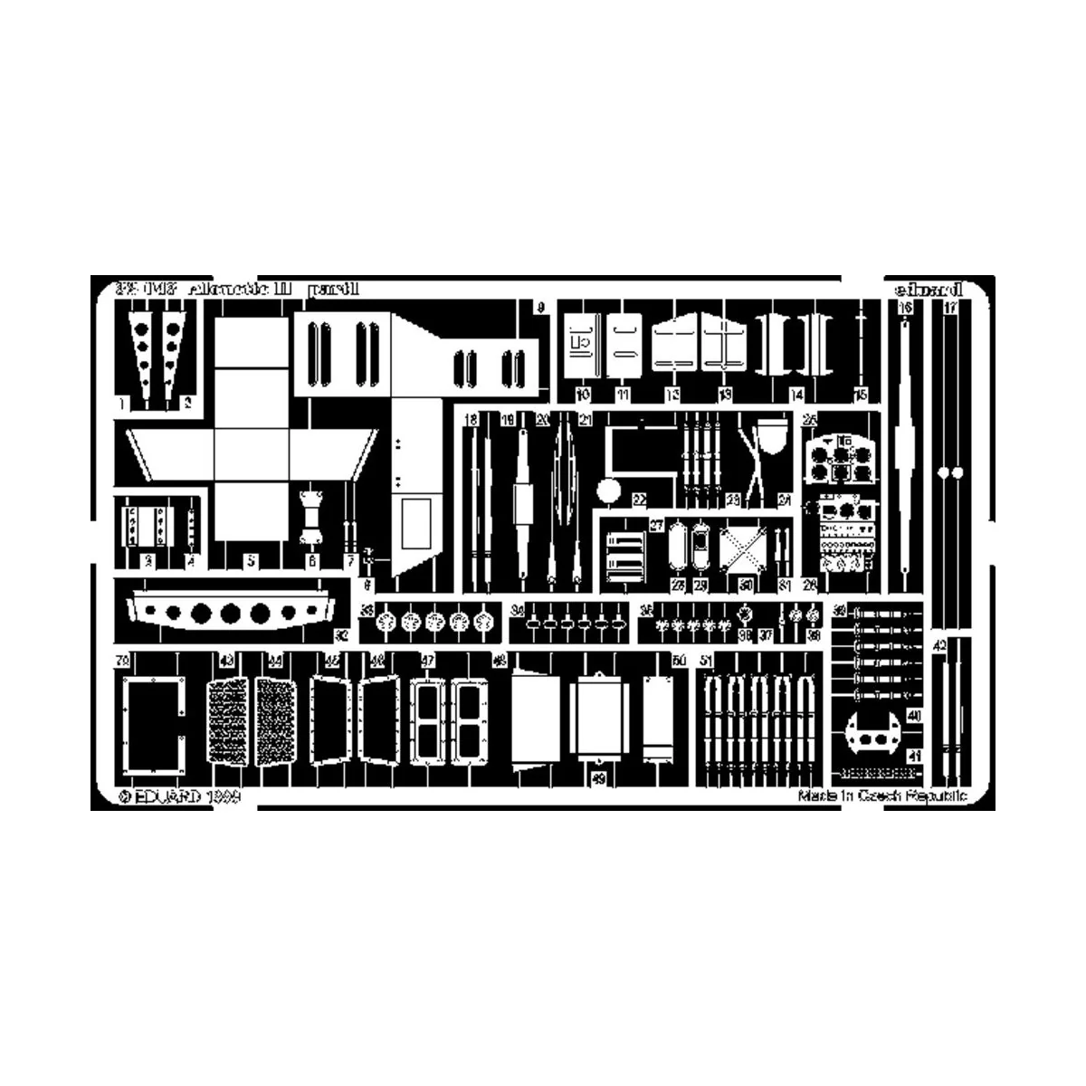 Alouette II, 1/32 - Eduard Accessories 32043