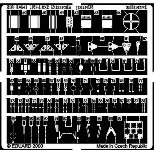 Fi 156 Storch für Hasegawa/Revell Bausatz, 1/32 - Eduard Accessorie... Fi 156 Storch für Hasegawa/Revell Bausatz, 1/32 - Eduard Accessorie...