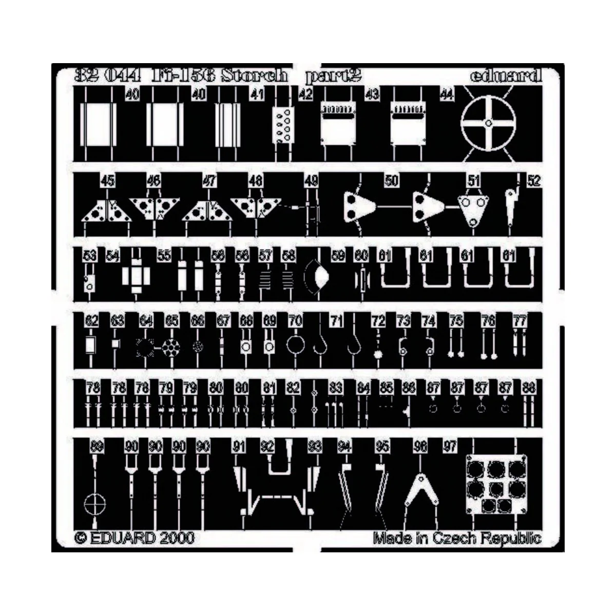 Fi 156 Storch für Hasegawa/Revell Bausatz - Eduard Accessories 32044