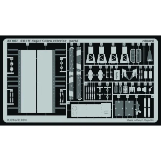 AH-1W Super Cobra Exterior für Academy Bausatz - Eduard Accessories...