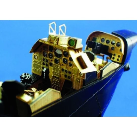 AH-1W Super Cobra interior für Academy Bausatz, 1/35 - Eduard Acces...