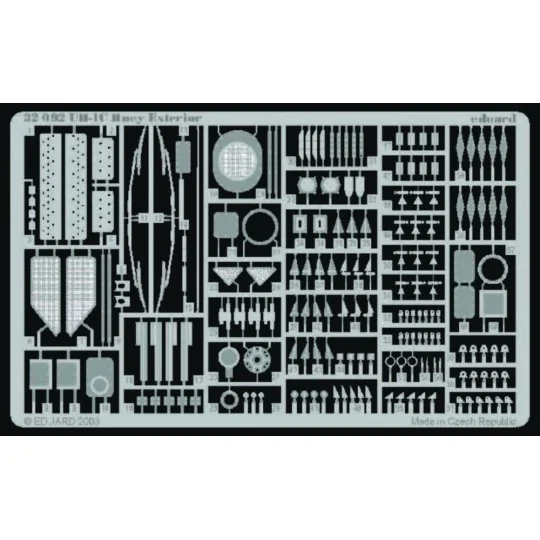 UH-1C Huey Exterior für Academy Bausatz, 1/35 - Eduard Accessories ...