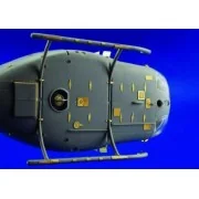 UH-1C Huey Exterior für Academy Bausatz - Eduard Accessories 32092