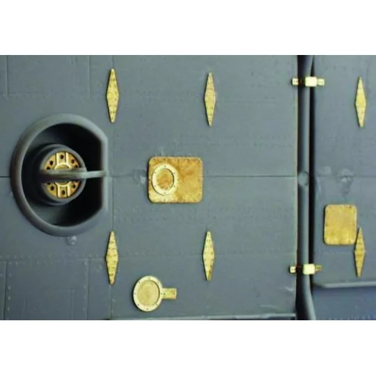 UH-1C Huey Exterior für Academy Bausatz - Eduard Accessories 32092