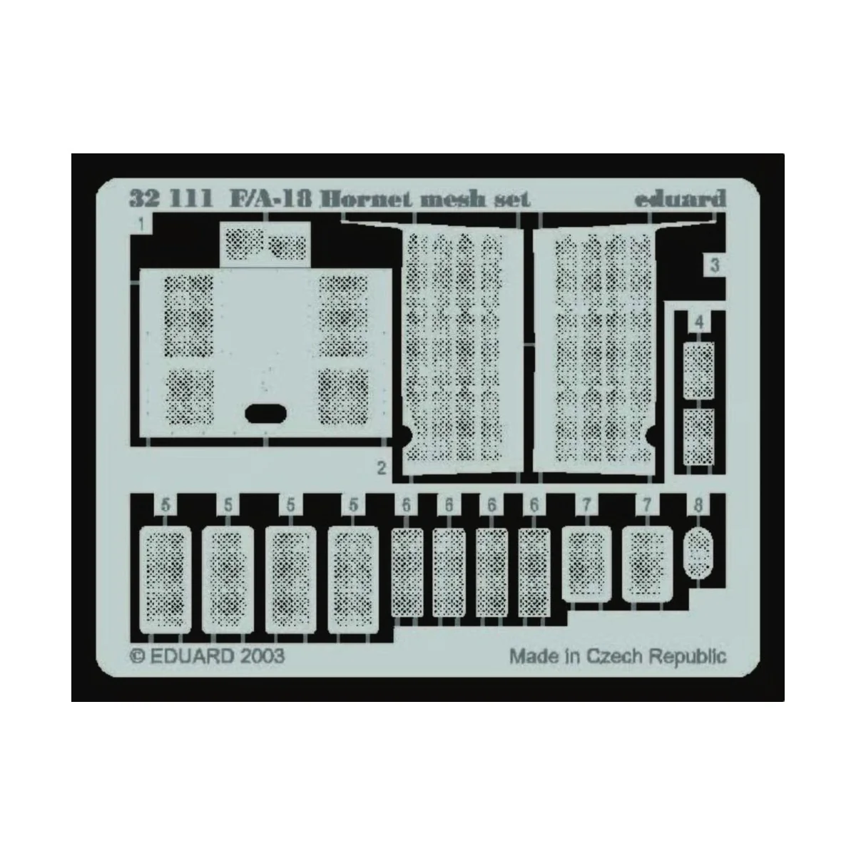 F/A-18 Hornet mesh set - Eduard Accessories 32111